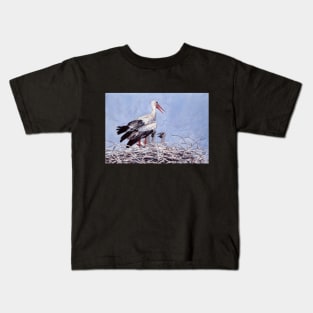 White Stork Kids T-Shirt